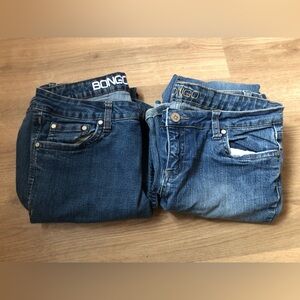 🦘 2 pairs of BONGO jeans